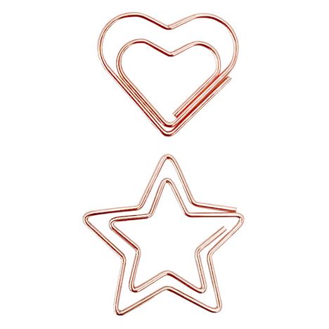 ゼムクリップ６Ｐ　星・ハートの3番目の写真