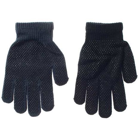 のびのび手袋　無地　すべり止め付の3番目の写真