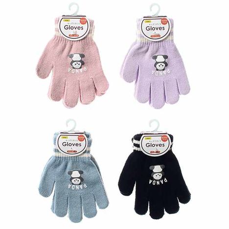 ＫＩＤＳのびのび手袋　パンダの商品画像