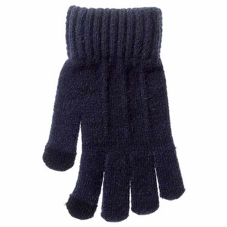 紳士タッチ裏起毛ニット手袋　ＮＶの3番目の写真