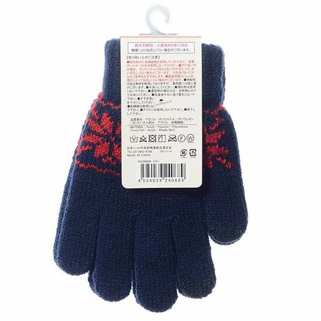 ＫＩＤＳタッチ手袋ノルディックＮＶの2番目の写真