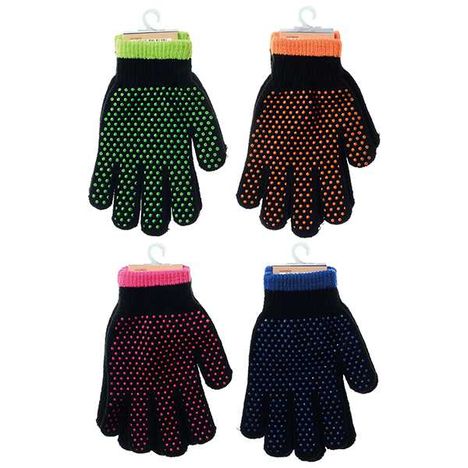 のびのび手袋　ネオン切替　すべり止め付の2番目の写真