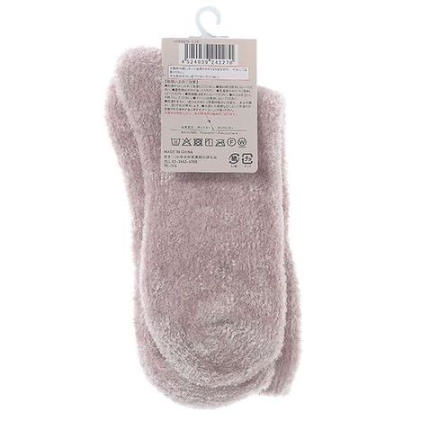 婦人シェニールルーム靴下刺繍付ＰＩの2番目の写真