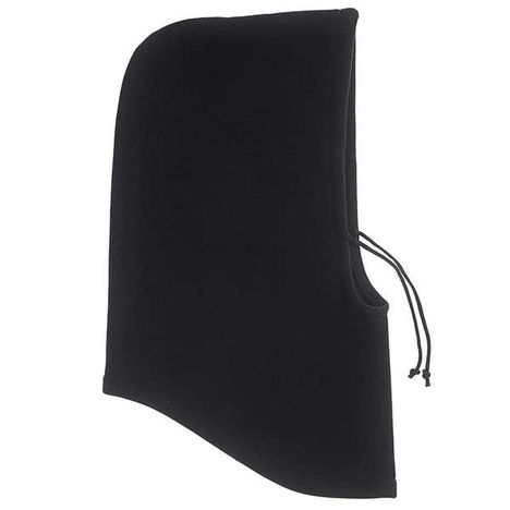 スエードタッチフードネックＷ　ＢＫの3番目の写真