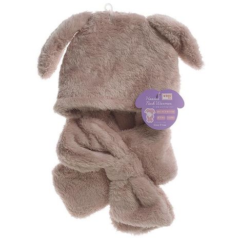 ボアフードネックマフラうさ耳ＰＩの画像