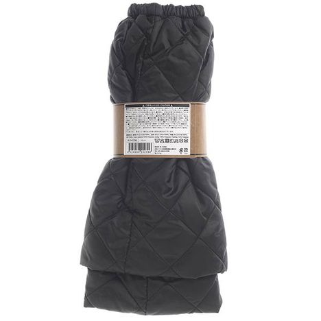 ダウン風レッグウォーマー裏ボアＢＫの2番目の写真