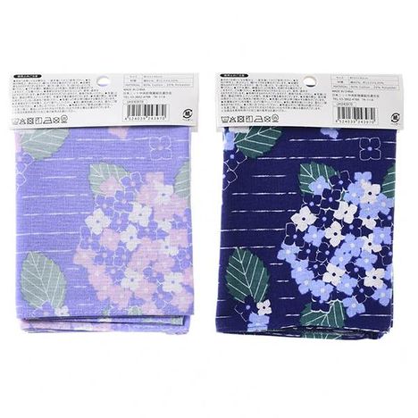 綿混手拭い　紫陽花の2番目の写真