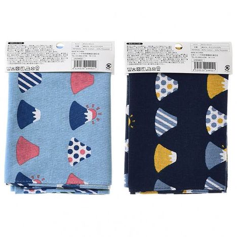 綿混手拭い　富士山の2番目の写真