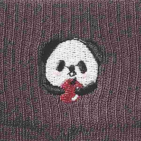 婦人ショートクルー　パンダ刺繍の3番目の写真