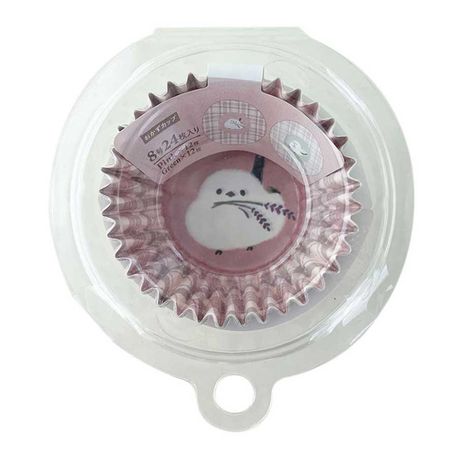 おかずカップ２４Ｐ８号ふわふわシマエナガの商品画像