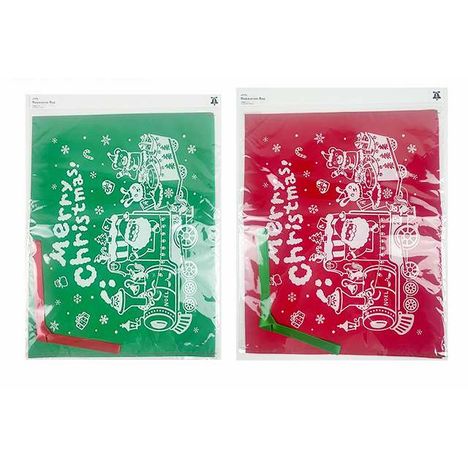 ２３不織布バッグＬＬ　キッズ　リボン付