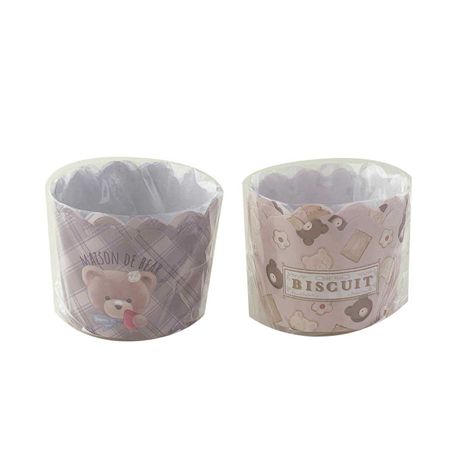 マフィンカップ　Ｍ　６Ｐ　スイーツベアの商品画像