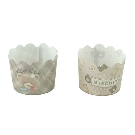 マフィンカップ　Ｍ　６Ｐ　スイーツベアの2番目の写真