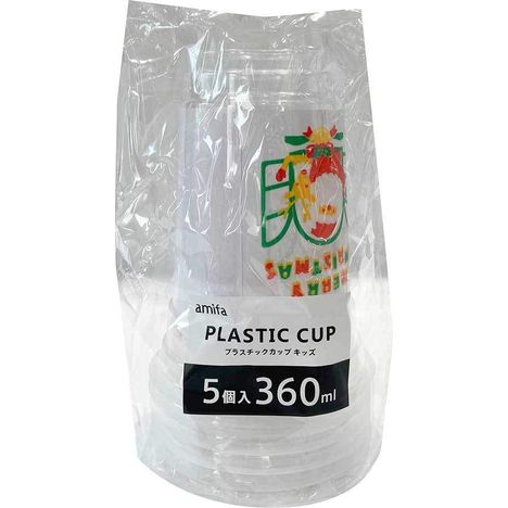 プラスチックカップ　３６０ＭＬキッズ　の商品画像