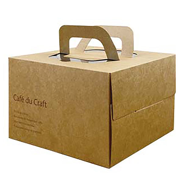 ケーキボックス　５号用　クラフトの3番目の写真