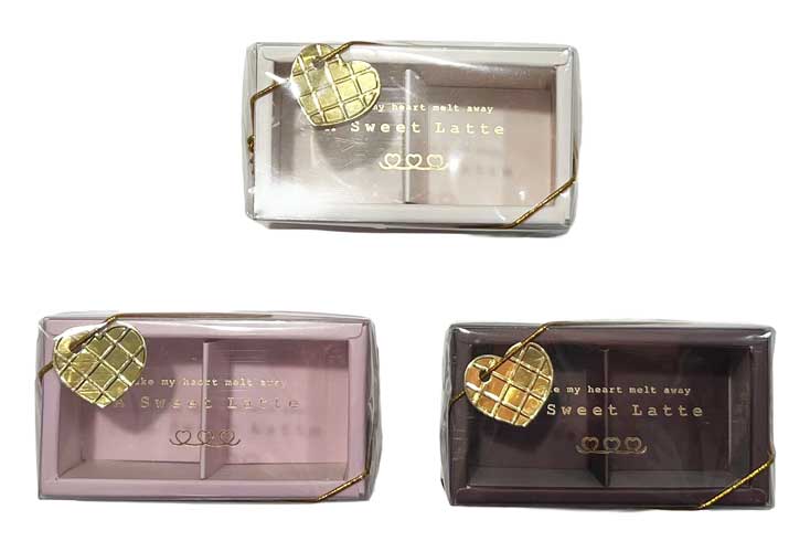 トリュフボックス２個用ラテハート　タグ付の商品画像