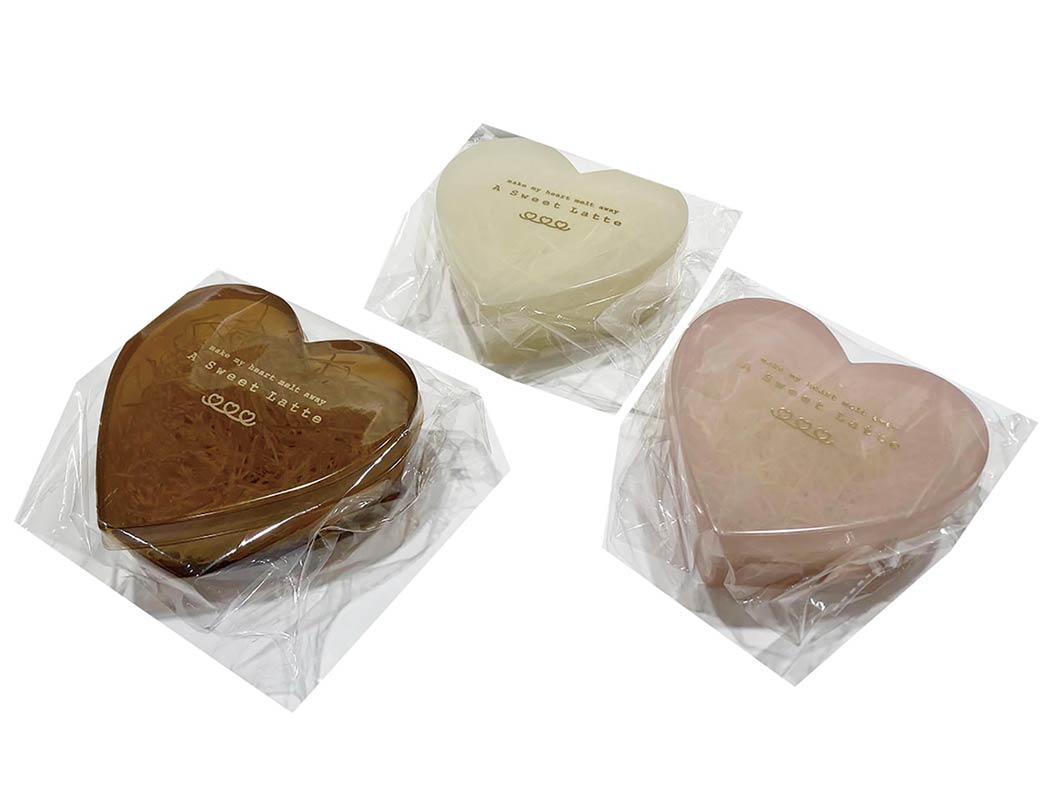 クリアボックス　ラテハートの商品画像