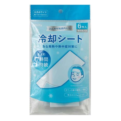 冷却シート　６枚の商品画像