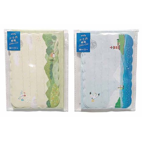 レターセット　４セット　かもめ郵便の商品画像