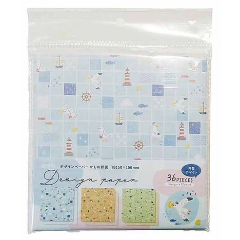 デザインペーパー３６Ｐ　かもめの商品画像