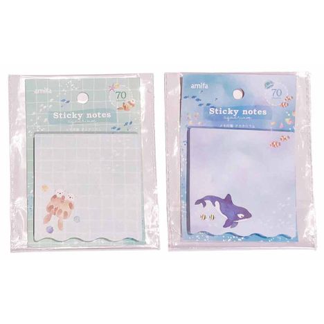 メモ付箋　７０Ｐ　アクアリウムの商品画像