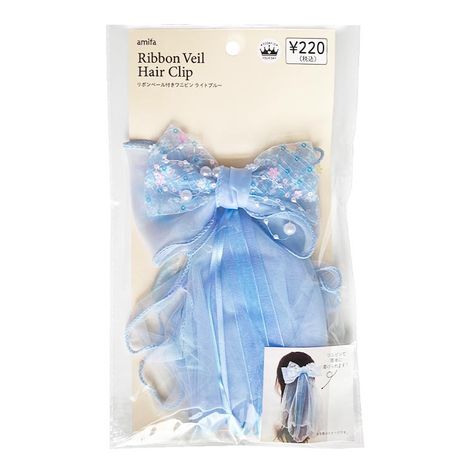 リボンベールワニピンライトブルーの商品画像