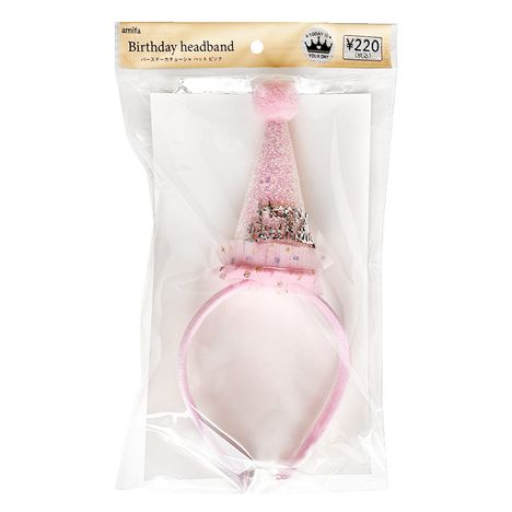 Ｂカチューシャ　ハット　ピンクの商品画像