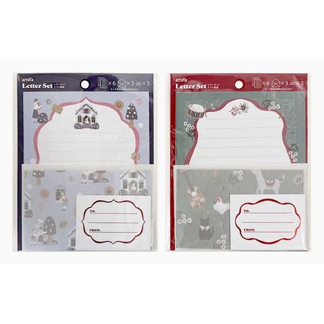 レターセット　３セット　グリム童話の商品画像