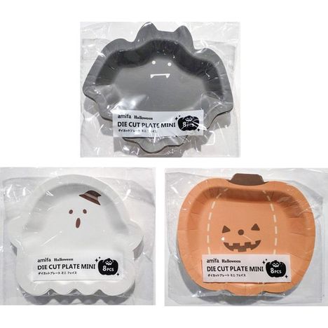 ダイカットプレートミニ　８Ｐ　フェイスの商品画像