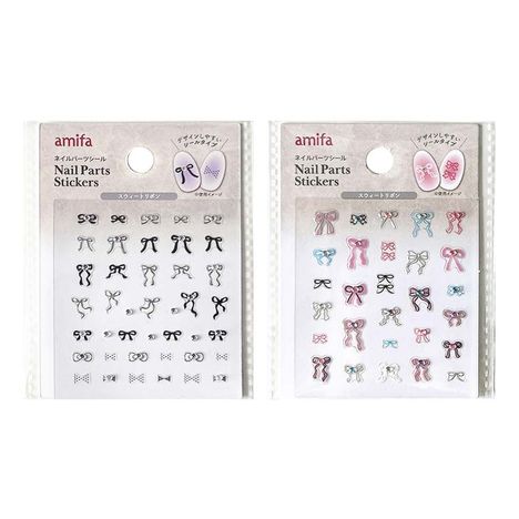 ネイルパーツシール　スウィートリボンの商品画像