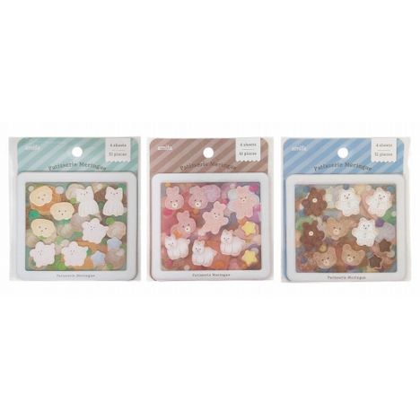ミニシートシール４シートあにまるクッキーの商品画像