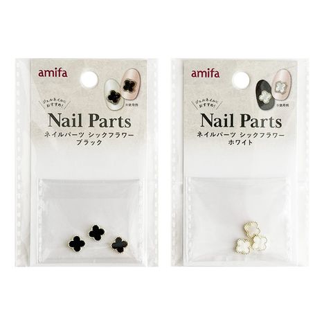 ネイルパーツ　３Ｐ　シックフラワーの商品画像