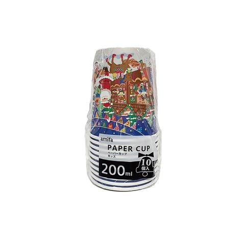 ペーパーカップ２００ＭＬ　１０Ｐ　キッズの商品画像