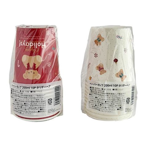 ペーパーカップ２００ＭＬ　１０Ｐ　ベアの2番目の写真