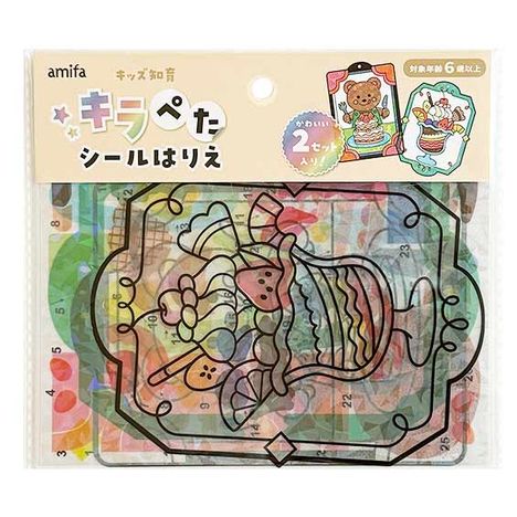 キラぺたシールはりえ　２Ｐの商品画像