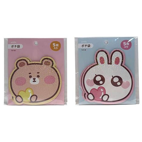 ポチ袋５枚　うさくまの商品画像