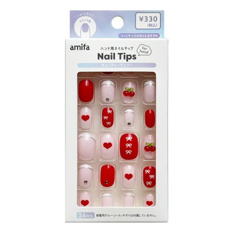 ネイルチップ　（ハンド）　チェリーの商品画像