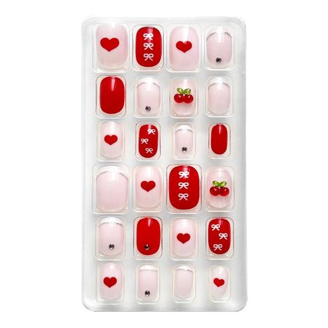 ネイルチップ　（ハンド）　チェリーの4番目の写真