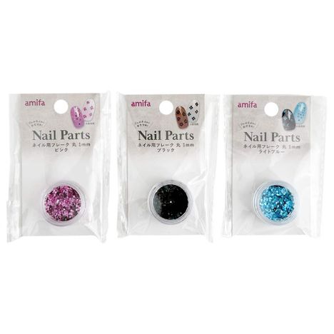 ネイル用フレーク　丸　１ｍｍの商品画像