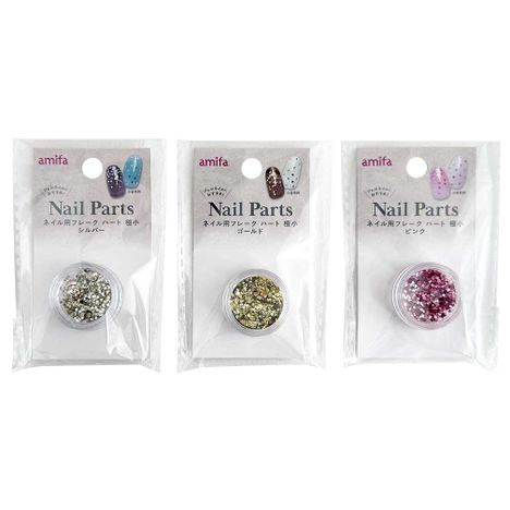 ネイル用フレーク　ハート　極小の商品画像