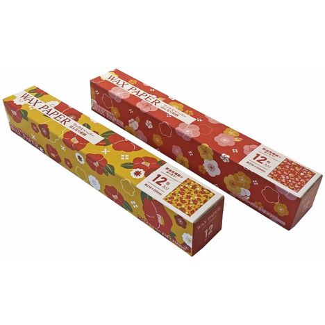 ワックスペーパー　Ｍ　１２Ｐはんなり和柄の画像