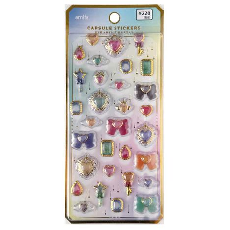 シートシールクリスタル　宝石箱の商品画像