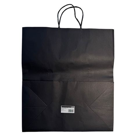 ハンドルバッグ　縦　クラフト黒の2番目の写真