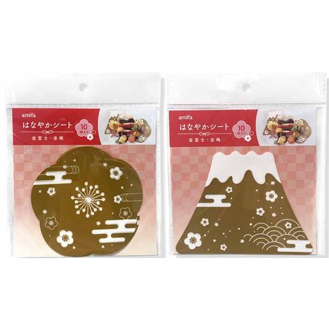 はなやかシート　１０Ｐ　金富士・金梅の画像