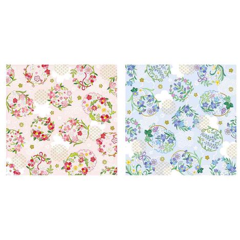 デザインペーパー　８Ｐ　花輪の3番目の写真