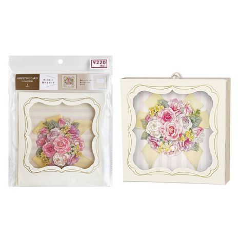 ギフトカード　フラワーボックスの3番目の写真