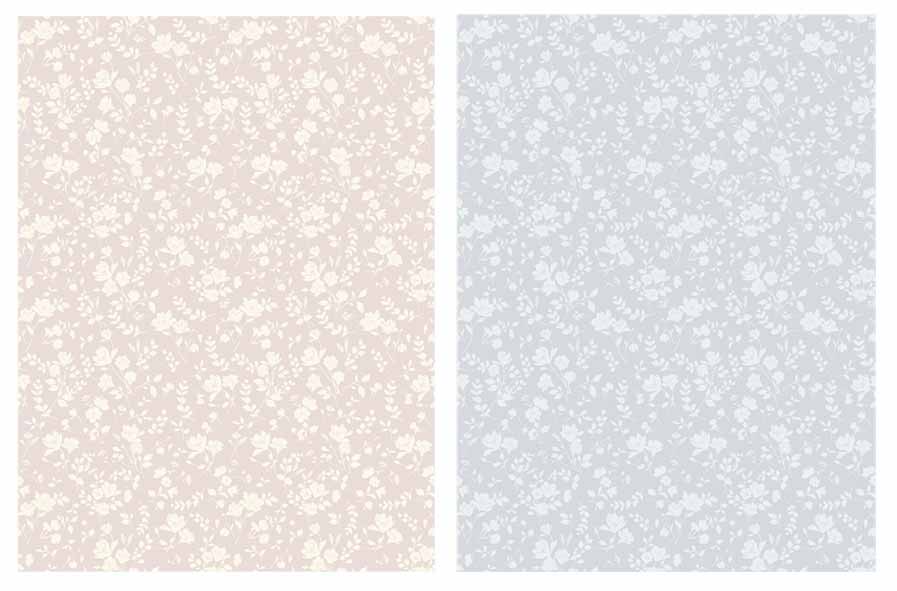 インテリアシート　フラワーシルエットの3番目の写真