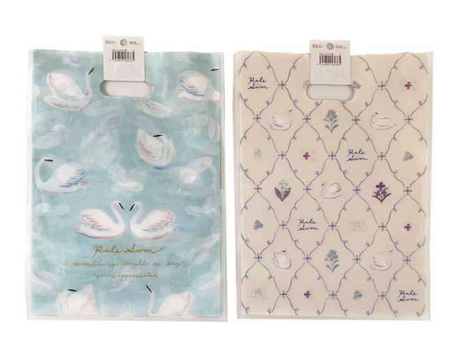 フロストハンディバッグＭ４Ｐペールスワンの2番目の写真