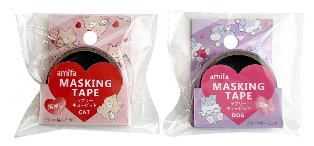 マスキングテープ　２０ｍｍキューピッドの商品画像