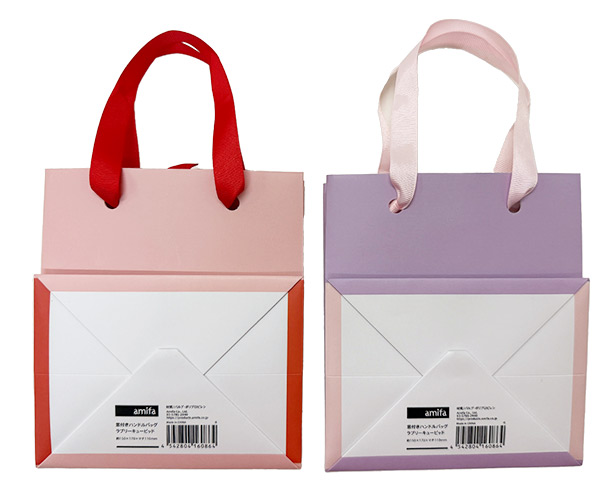 窓付きハンドルバッグラブリーキューピッドの2番目の写真